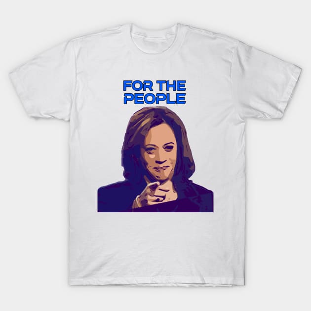 Madam Vice President For the People T-Shirt by FasBytes